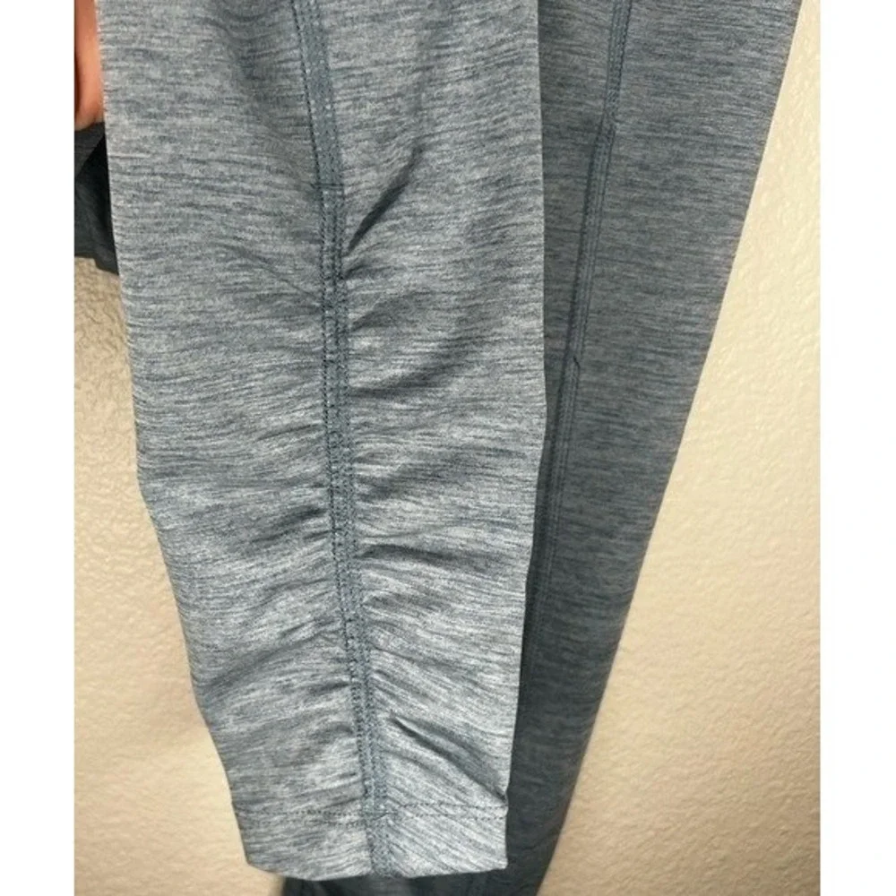 Nike Ruched 7/8 Yoga High Rise Leggings Sz S Activewear Workout Running‎ NWT - Picture 3 of 5